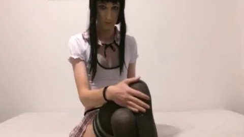 Magda Kitten Schoolgurl Sissy .mp4