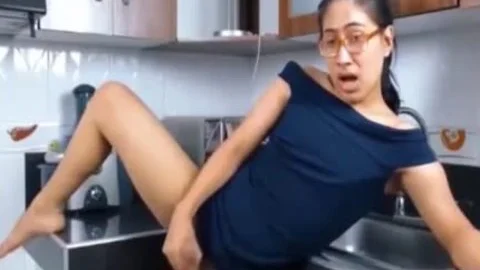 nasty latin chick ladyman Monstercock Cumming cam