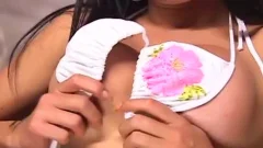 slutty brunette hair tranny Has Sex With slutty Latino guy
