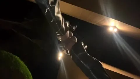 Crossdresser Sissy Gina - darksome Leather
