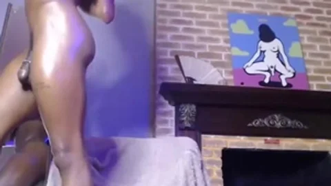 Epic darksome TS FEEt SElf engulfing cam By