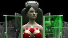 Earth Orbit - A Sex journey. Sex In Space Station! 3d Dickgirl Plays With A yummy 