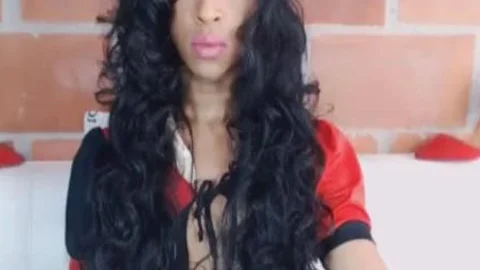 yummy tranny likes Fapping Her penis