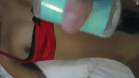 Jazzi wanking Off And Getting All The sperm