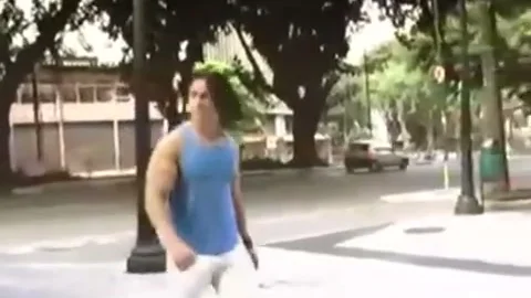 filthy brunette ladyman Stuffing chap in advance of Being ganghammered
