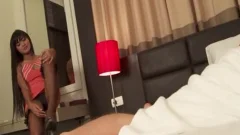kinky Ladyboy Puts On Makeup previous to Sex