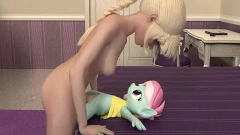 Amy's large wish - mommy - 18 Year old Futanari plows Doll!