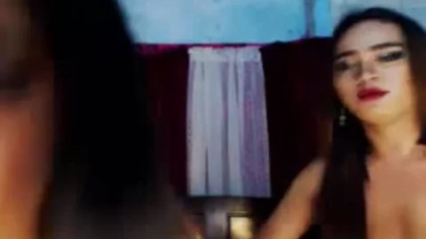 shemale pair Playing Their Own dicks