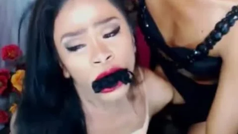A tranny Who Adores bdsm On cam