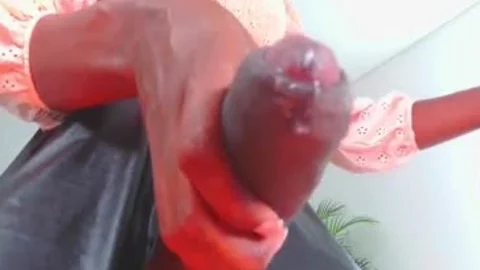 Horse Sized ramrod TBabe Africandoll On webcam Part 1