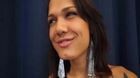 Deborah Tavares pounds This lad unprotected