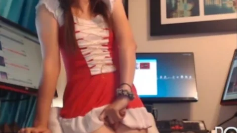 cute Transgirl Santa