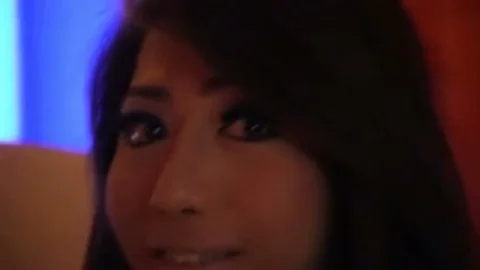 Lingered Ladyboy Plays With Rubber pussy