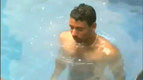 Mutual Trans Sex Next To Pool