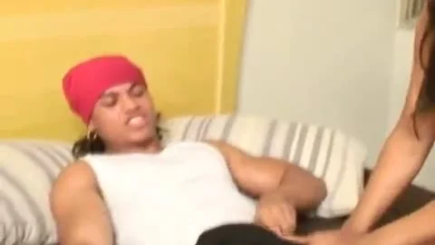 tranny Takes subrigid 10-Pounder From Boyfriend In sofa