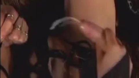 breasty blond ladyboy mama shoots biggest Load!