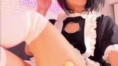 Petite latin chick legal age teenager Maid sheboy In Glasses Teases On web camera