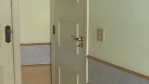 blonde tranny Catching cream After bathroom bang