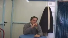 brunette tranny Giving head & Riding cock
