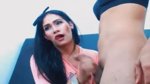 excellent trannies Play With Their dicks