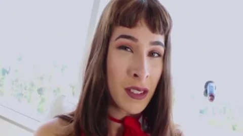 naughty TS Alexa Scout Stuffs butthole With dark sextoy