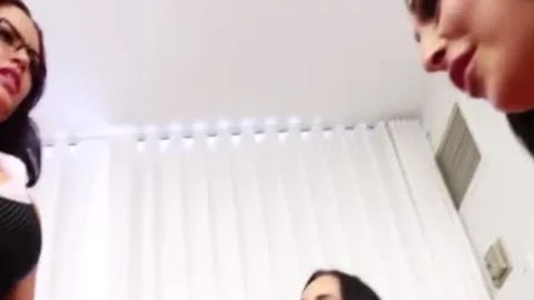 Chanel fucks breasty Redhead With ladyboy friend!
