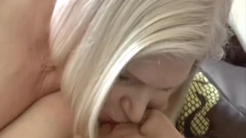 Brit Grandmother Rides lady-boys 10-Pounder