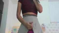 College teen wanking