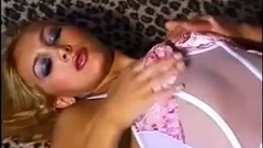 lingeried TS Doll receives this chabr arse Stuffed