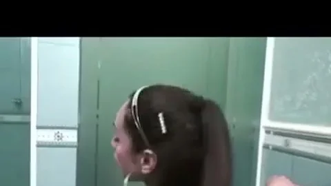 busty transsexual Jacks Off In bathtub