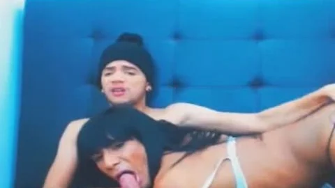 concupiscent couple tgirl pleasure one as well as the other ramrod And booty