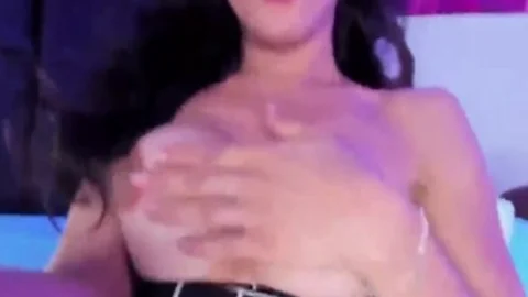 Damn stunning big Shafted HeShe jerking off On webcam