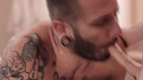 Injured chap acquires His butthole Licked And that man Analed TS Masseuse