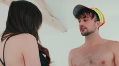 TransAngels.com: Mason Lear & athletic Korra Del Rio gagging