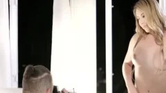 gigantic TS Supertar Chanel Santini Stuffs A Bigcock In Her throat