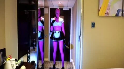 Latex Model lad - Hotel Maid Part 1