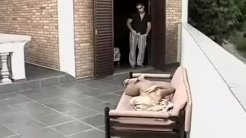 busty blonde t-girl pounded Outdoor