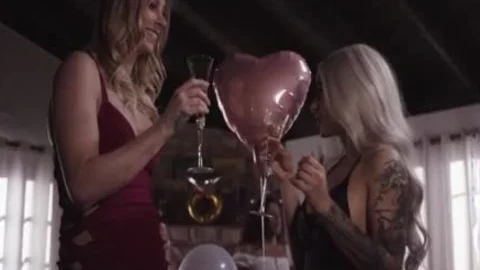 Ts Stepsisters Casey Kisses And Eva Maxim Trade blowjob