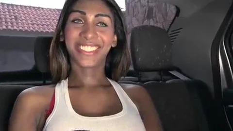 Ebony transsexual has a soft spot for raw fucking