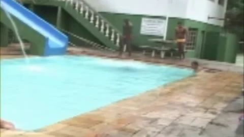 BRAZILIAN shemale GROUPSEX  POOL PARTY #1