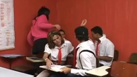 busty teacher seduces guyent
