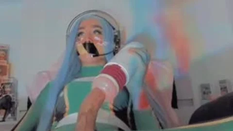 slutty anime tranny Pomping Her big weenie