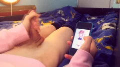 Femboy Has A attractive Messy cumshot whilst Watching 18GB Of manga
