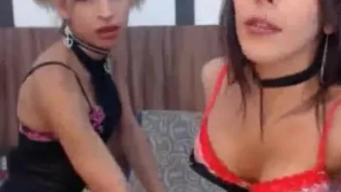 dirty non-professional tranny cam Transbian Session