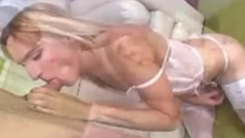 Blond CD Sissy Getting Stuffed With rod
