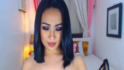 Pink Lips Tranny4free Masturbating