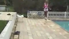 Sthellos dudemale gal In Aerobics Outfit fucked outdoors