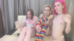 Redhead tgirl Viviany Victorelly Shows Her ass And jack off