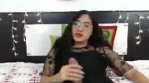 monstrous shlong tranny Strokes In sofa