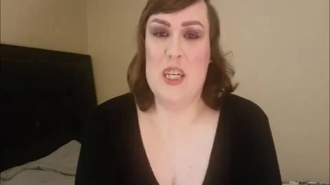 Trans BBW Playing With Herself